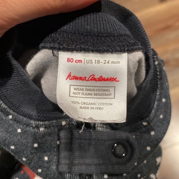 Hanna Andersson pajamas size 18-24 months - Picture 2 of 3